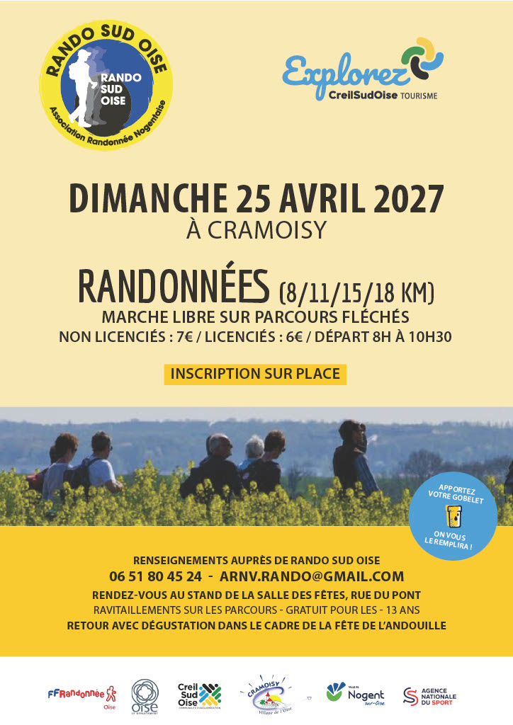Randonnée à Cramoisy
