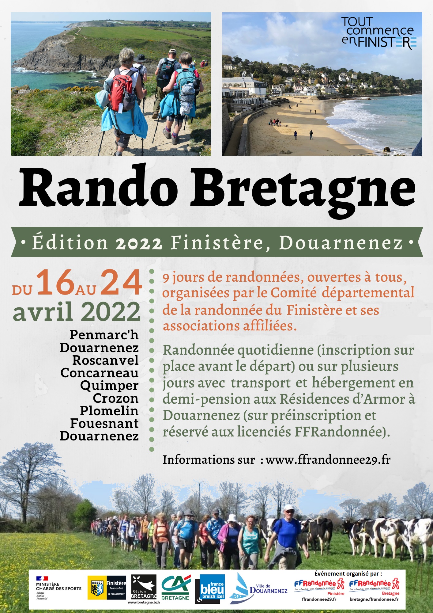 Rando Bretagne 2022 - Finistère - Douarnenez - Fédération Française de ...