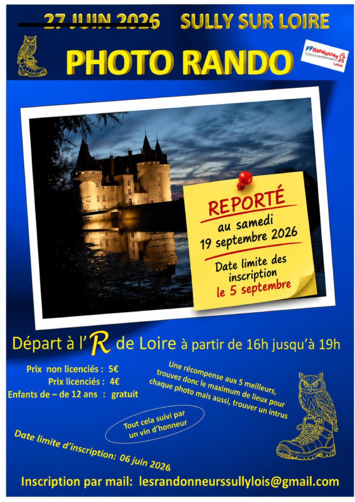 Photo Rando - Sully-sur-Loire
