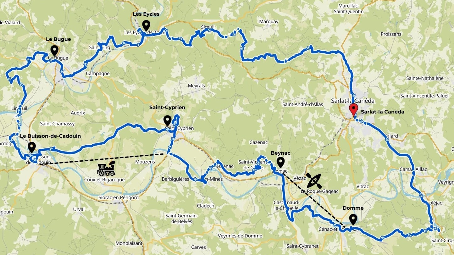 carte dordogne