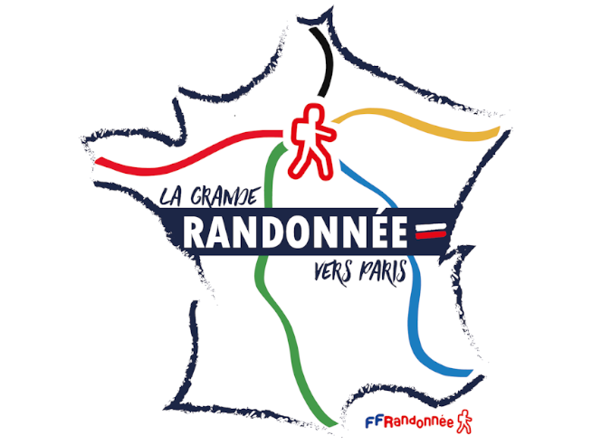 La Via Francigena a participé à la Grande Randonnée vers Paris 