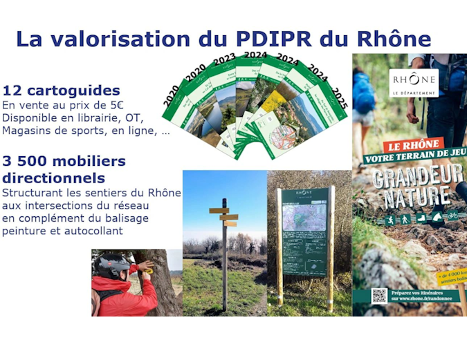 Le nord du Rhône se dote d’un outil pour préserver les sentiers