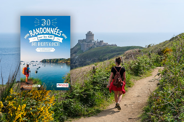 Ouest France publie un guide de 30 randonnées sur les GR® de Bretagne