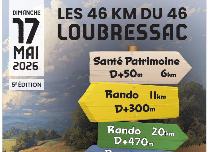Les 46 km du 46 : une randonnée sportive dans le Lot – 17 mai 