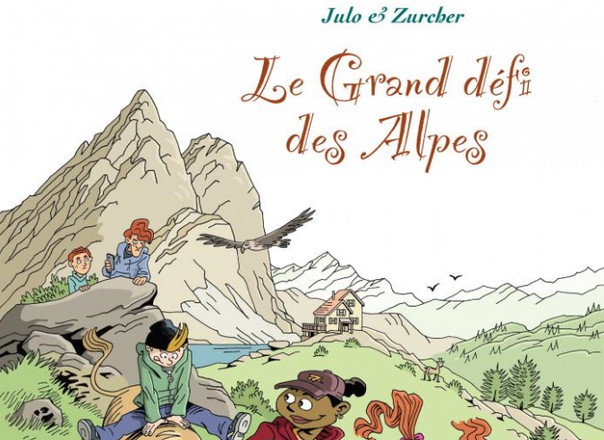 BD : « Le Grand défi des Alpes » 
