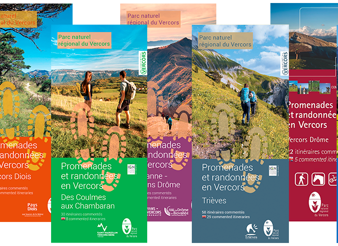  Les carto-guides du Parc du Vercors