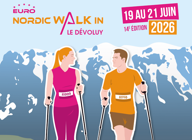 Euro NordicWalk’in du Dévoluy - 19 –21  juin 