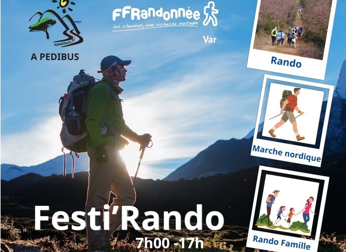  Festi ‘ Rando  -  C'est la fête au domaine de Saint Hilaire - Ollières (Var) - 2 mai 2026 