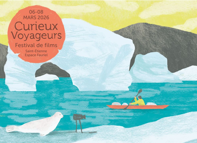 Festival de films Curieux Voyageurs – 6 – 7 mars 2026 – Saint-Etienne 