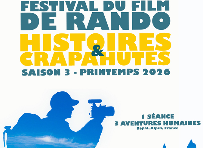 Histoires & crapahutes : le festival itinérant du film de rando – 2026