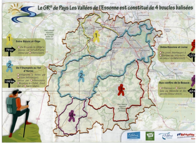 De fleuve et rivières : le GR® de pays Les Vallées de l’Essonne De fleuve et rivières : le GR® de pays Les Vallées de l’Essonne