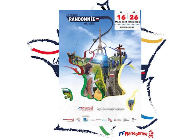 En Haute-Loire, la Grande Randonnée vers Paris emprunte le GR® 3 dans la vallée de la Loire. 