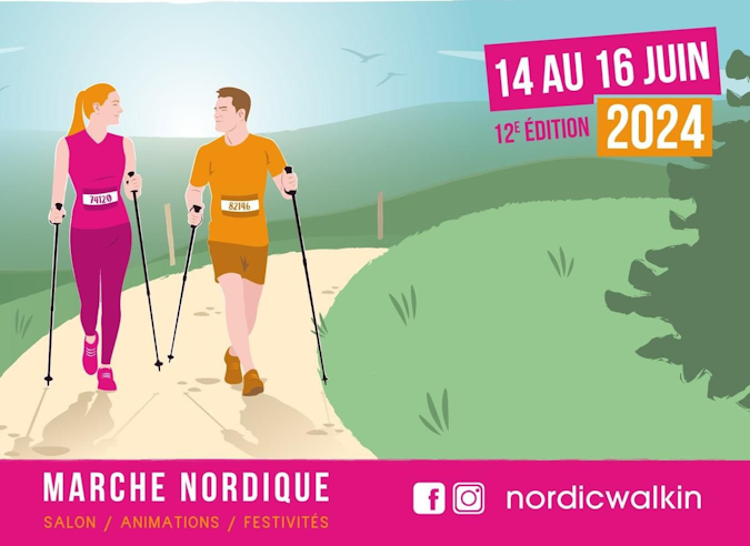 Euro NordicWalkin’Megève : Le Rassemblement Européen de la Marche Nordique ( 14 – 16 juin 2024 ) 