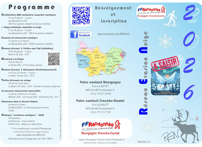 Le comité Bourgogne-Franche-Comté sur le pont... même en hiver Le comité Bourgogne-Franche-Comté sur le pont... même en hiver