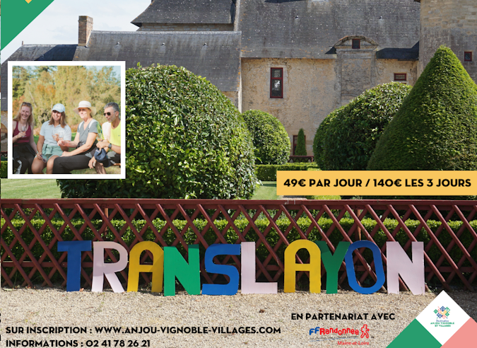 Translayon 20254 : à la découverte du vignoble angevin - 6 au 8 juin 2025 Translayon 20254 : à la découverte du vignoble angevin - 6 au 8 juin 2025