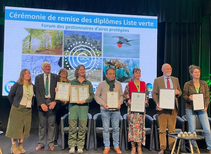 De nouvelles aires protégées françaises inscrites sur la Liste verte de l’UICN en 2025 !