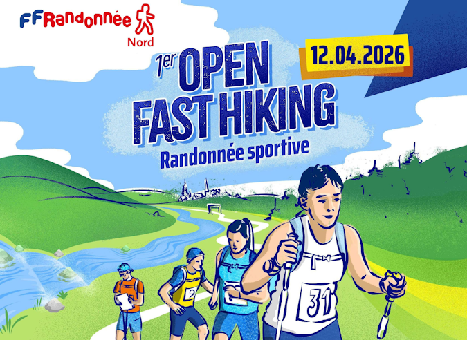 Premier Open de Fast Hiking  Monts des Cats – 12 avril 2026  