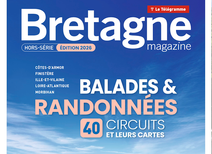 Le hors-série “spécial randonnée” 2026  de Bretagne Magazine est paru 