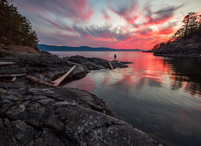 Canada :  la Sunshine Coast,  terre de randonnée