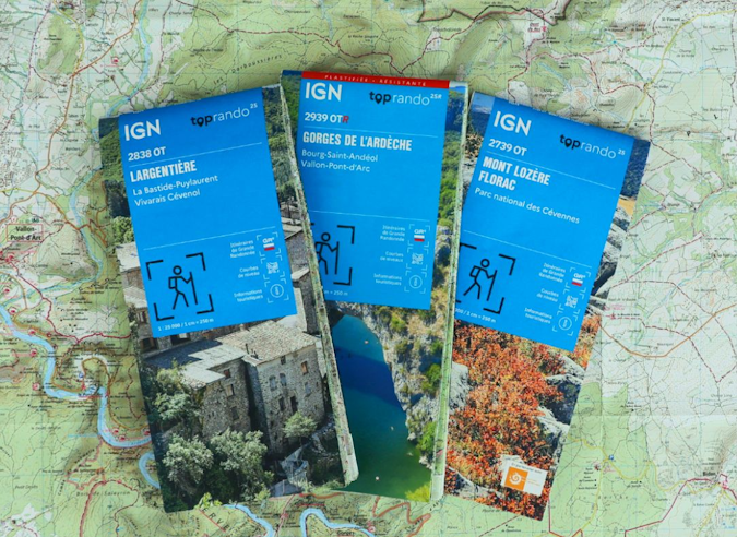 Pas de rando sans ma carte IGN TOP 25 ! 