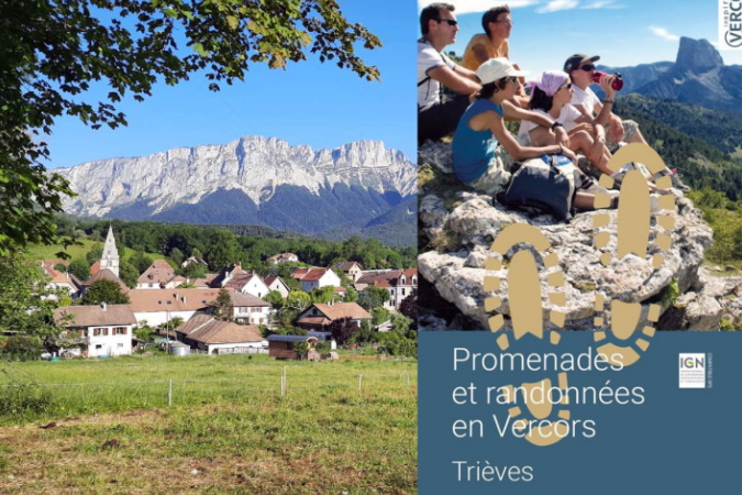 Une nouvelle carte de randonnée pour parcourir le Trièves (Isère) Une nouvelle carte de randonnée pour parcourir le Trièves (Isère)
