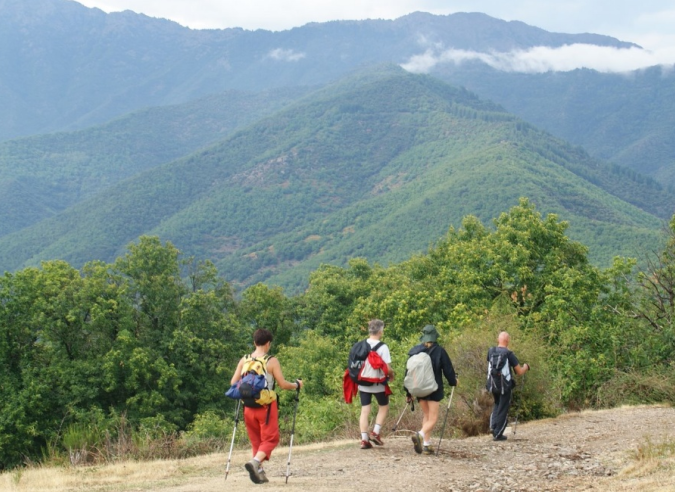  Sur le mont Aigoual, le sentier des 4000 marches