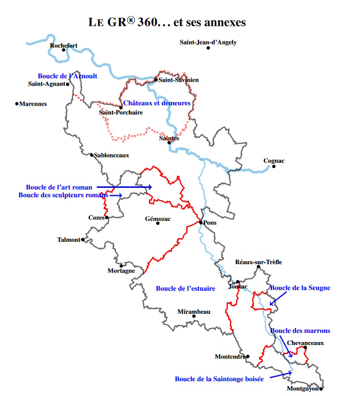 carte FR360