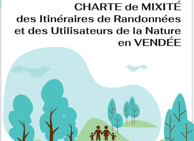  La charte de mixité des itinéraires de la Vendée