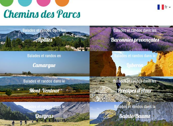  Les Chemins des Parcs en Provence-Alpes-Côte d’Azur 