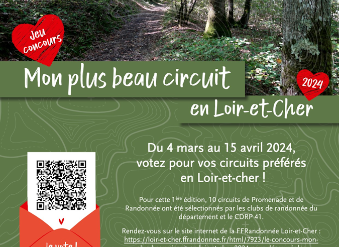 Concours “Mon plus beau circuit en Loir-et-Cher “ 