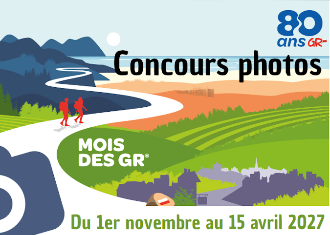 Concours photo  pour les 80 ans des GR® du Mobihan 