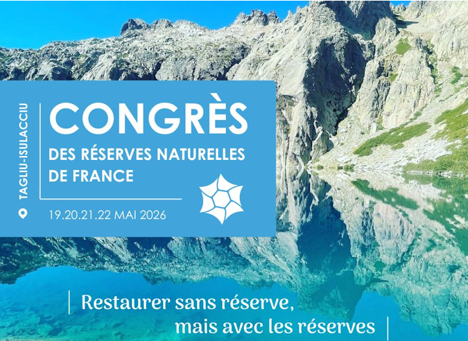 Réserves Naturelles de France – RNF - congrès 2026 - 19 – 22  mai  