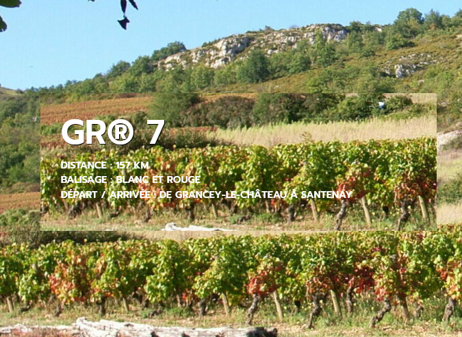 Reportage du Bien Public sur le GR® 7 en Côte d’Or 