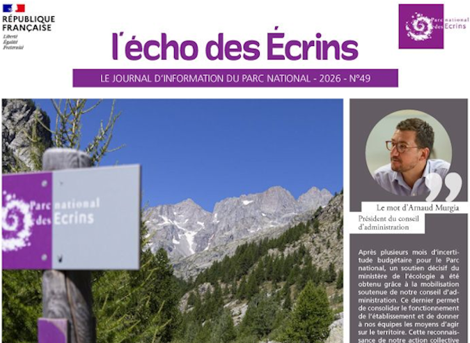 Quoi de neuf du côté des Écrins ?