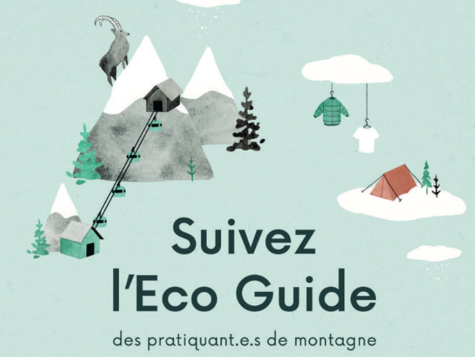 Suivez l’écoguide des pratiquants.e.s de montagne