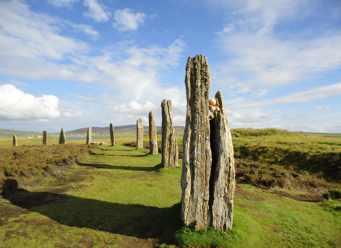 Un sentier du patrimoine en Écosse Un sentier du patrimoine en Écosse