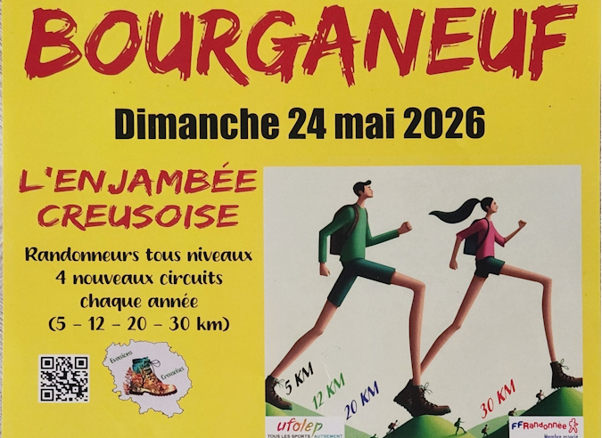 L’Enjambée creusoise – 24 mai – Bourganeuf  