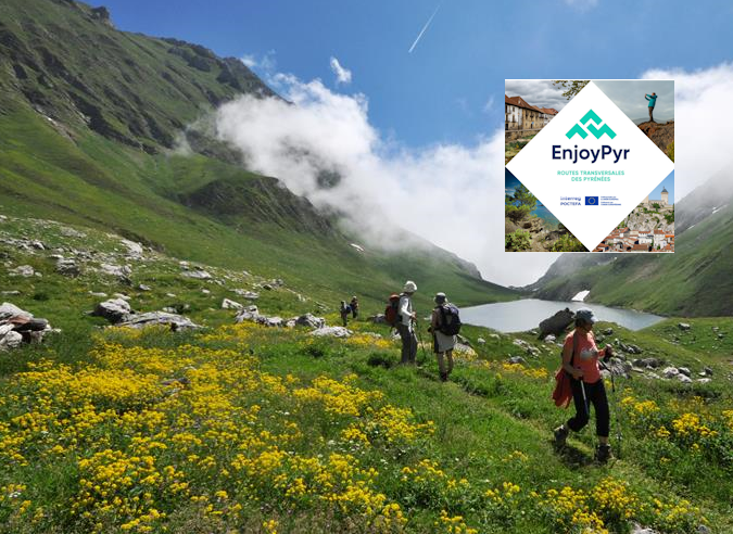 EnjoyPYR : le projet “Routes transversales des Pyrénées” EnjoyPYR : le projet “Routes transversales des Pyrénées”