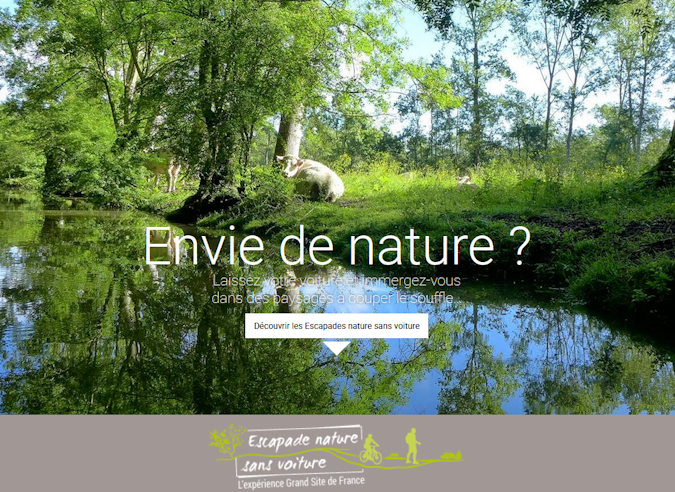 Les Escapades Nature sans voiture : une initiative du Réseau des Grands Sites de France 