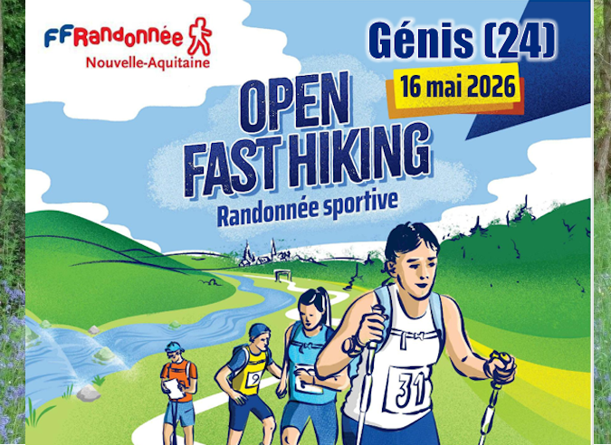 Open de Fast Hiking du Pays d’Auvézère - Dordogne - Génis - 16 mai 