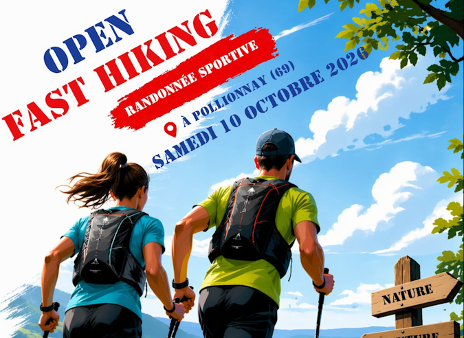 Open Fast Hiking du Rhône - 10 octobre -  Pollionnay  