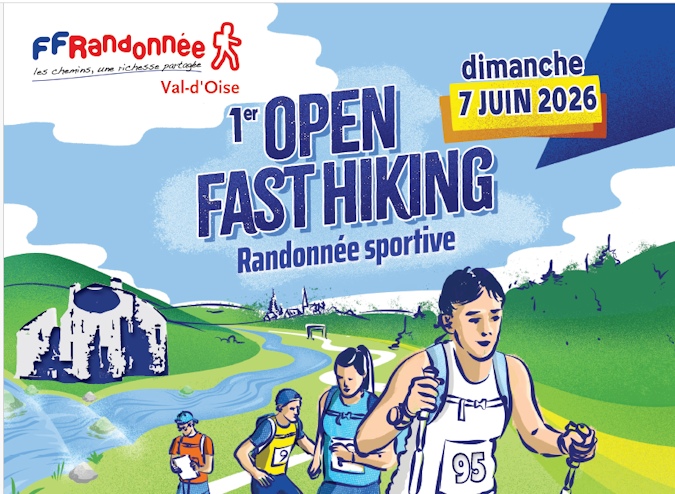 Premier Open de Fast Hiking en Île-de-France – Val d’Oise - 7 juin 