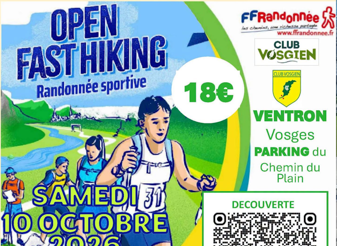 Open Fast Hiking - Ventron ( Vosges )– 10 octobre  