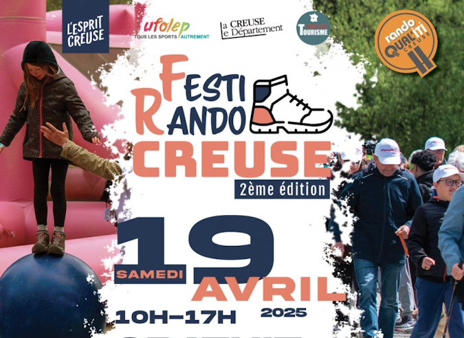 Festi Rando Creuse - La Souterraine - 19 avril 2025 Festi Rando Creuse - La Souterraine - 19 avril 2025