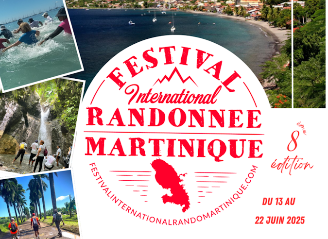 Festival International de la Randonnée de Martinique – du 12 au 22 juin 2025 Festival International de la Randonnée de Martinique – du 12 au 22 juin 2025
