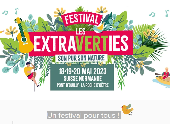 Suisse Normande - La randonnée du Festival Les Extraverties - 18 – 20 mai 2023 Suisse Normande - La randonnée du Festival Les Extraverties - 18 – 20 mai 2023