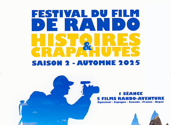 Histoires & crapahutes : le festival itinérant du film de rando - 2025  