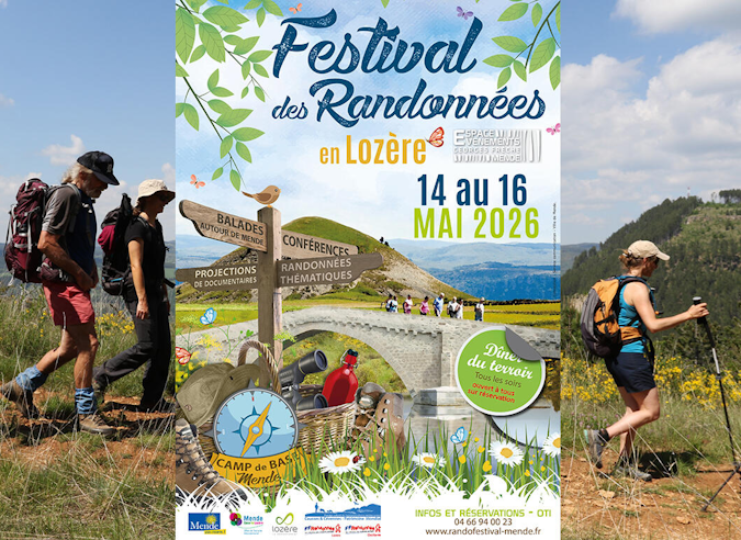 Le Festival des Randonnées de Mende - 14 – 16 mai 