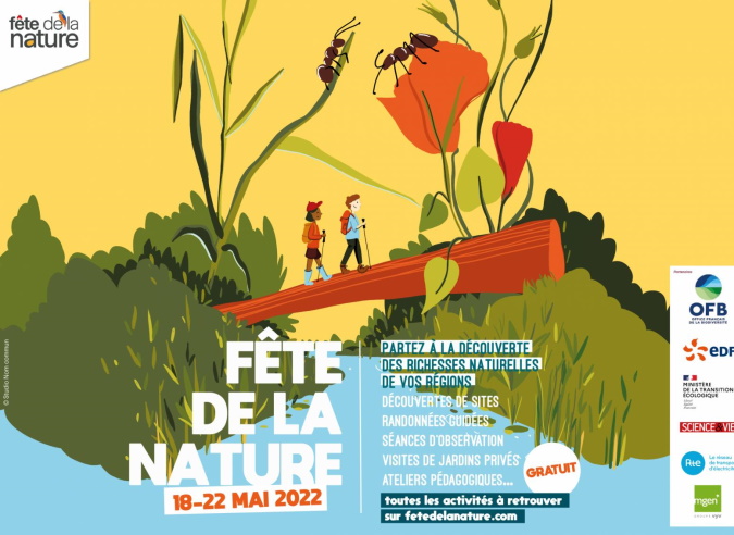 La Fête de la Nature du 19 au 22 mai 2022 La Fête de la Nature du 19 au 22 mai 2022
