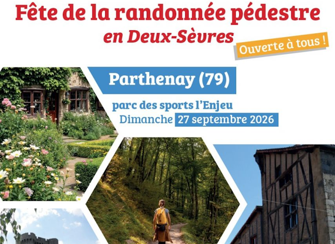Fête de la randonnée pédestre en Deux-Sèvres - 27 septembre 